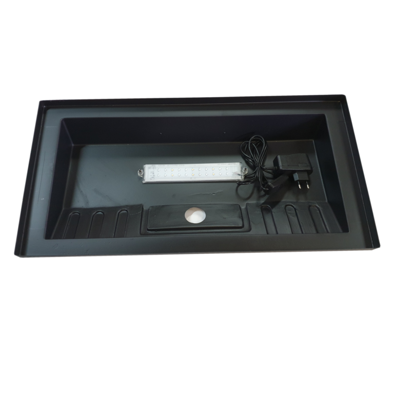 24" CANOPY WITH LED LIGHT - 615 x 325mm - Thumbnail Image 1