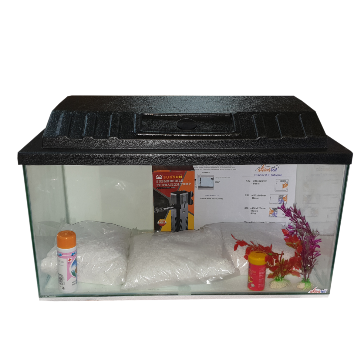 18"SP AQUARIUM STARTER KIT 30L BASIC Akwa