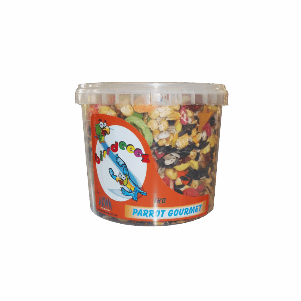 PARROT GOURMET - 1kg BUCKET - Image 1