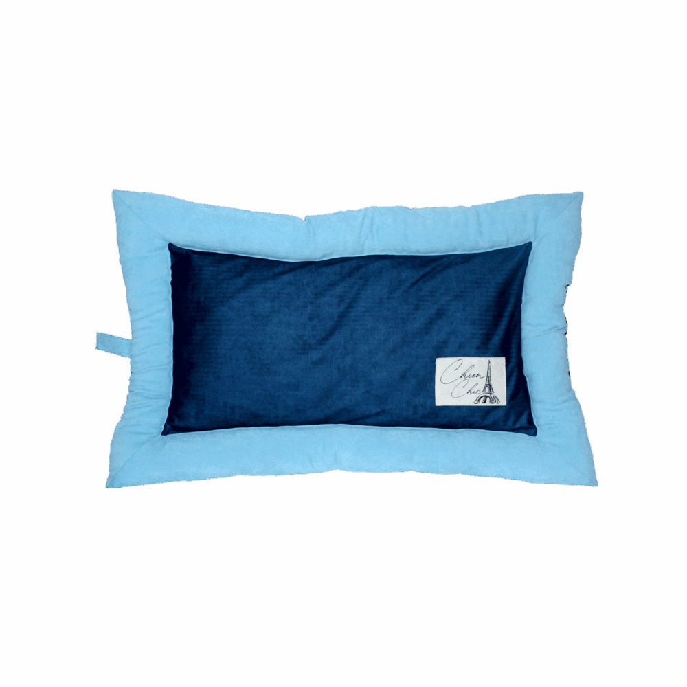 CANVAS MAT - LARGE 32" (GREY/BLUE) - Image 1
