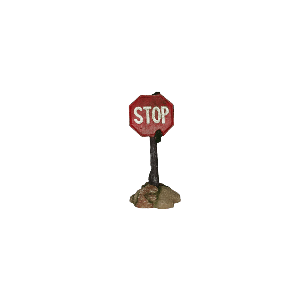 STOP SIGN ORNAMENT - 0003 - Image 1