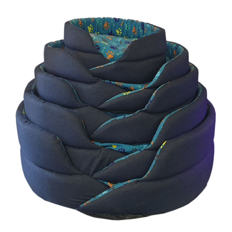 CANVAS PRINT / DENIM FOAM BED - Thumbnail Image 1