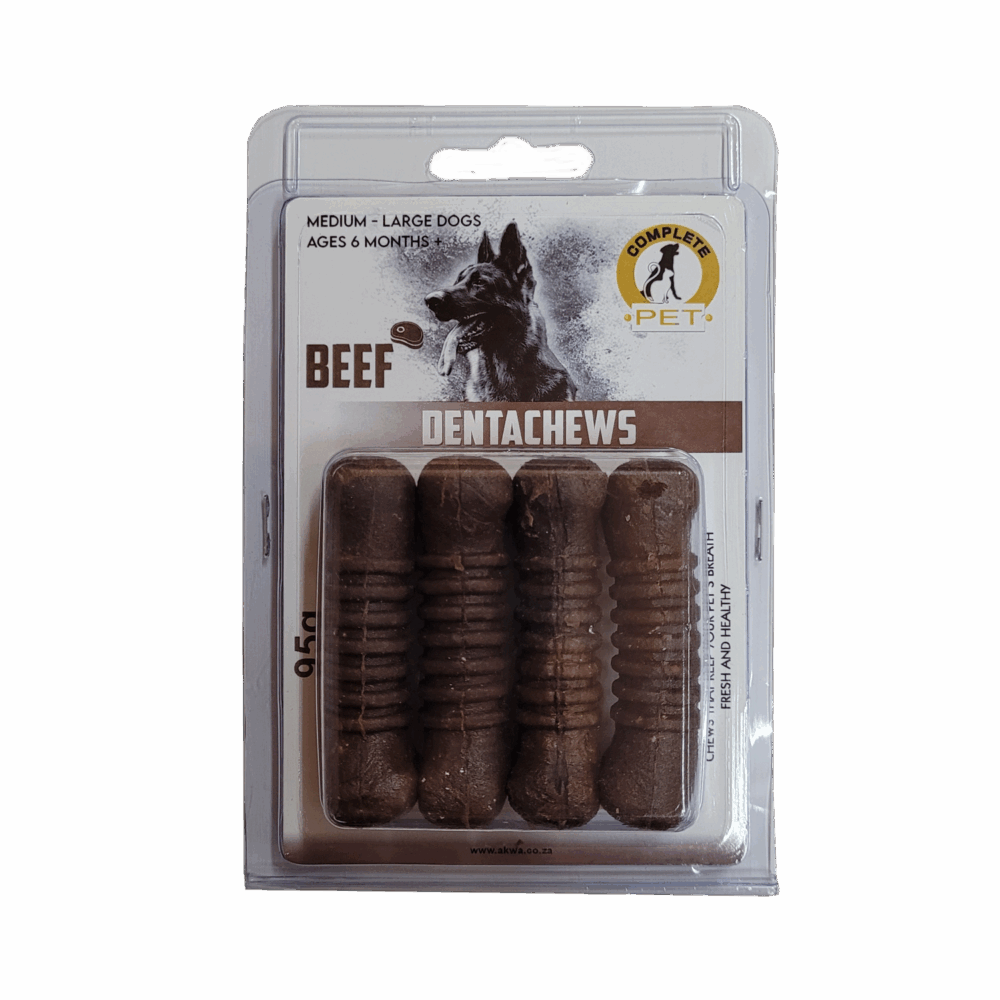 DENTACHEW BEEF MEDIUM - 4/PACK - 95g - Image 1
