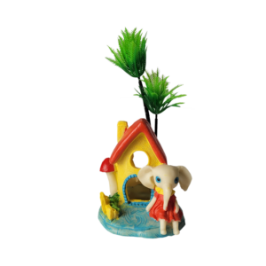 SMALL HOUSE ELEPHANT ORNAMENT - XY-049