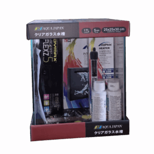 AQUAJAPAN SQ AQUARIUM 17L - 25 x 25 x 30cm KIT