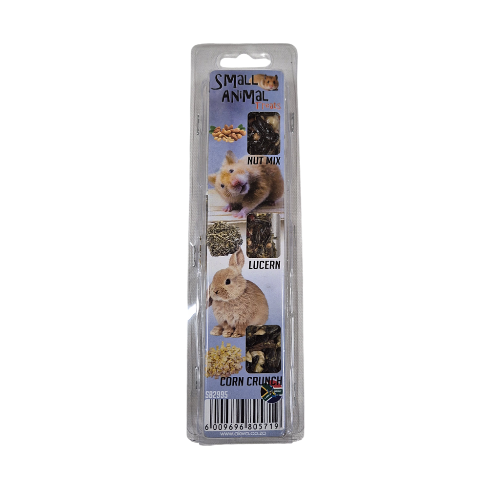 SMALL ANIMAL - NUT/LUCERN/CORN TREAT - Image 1
