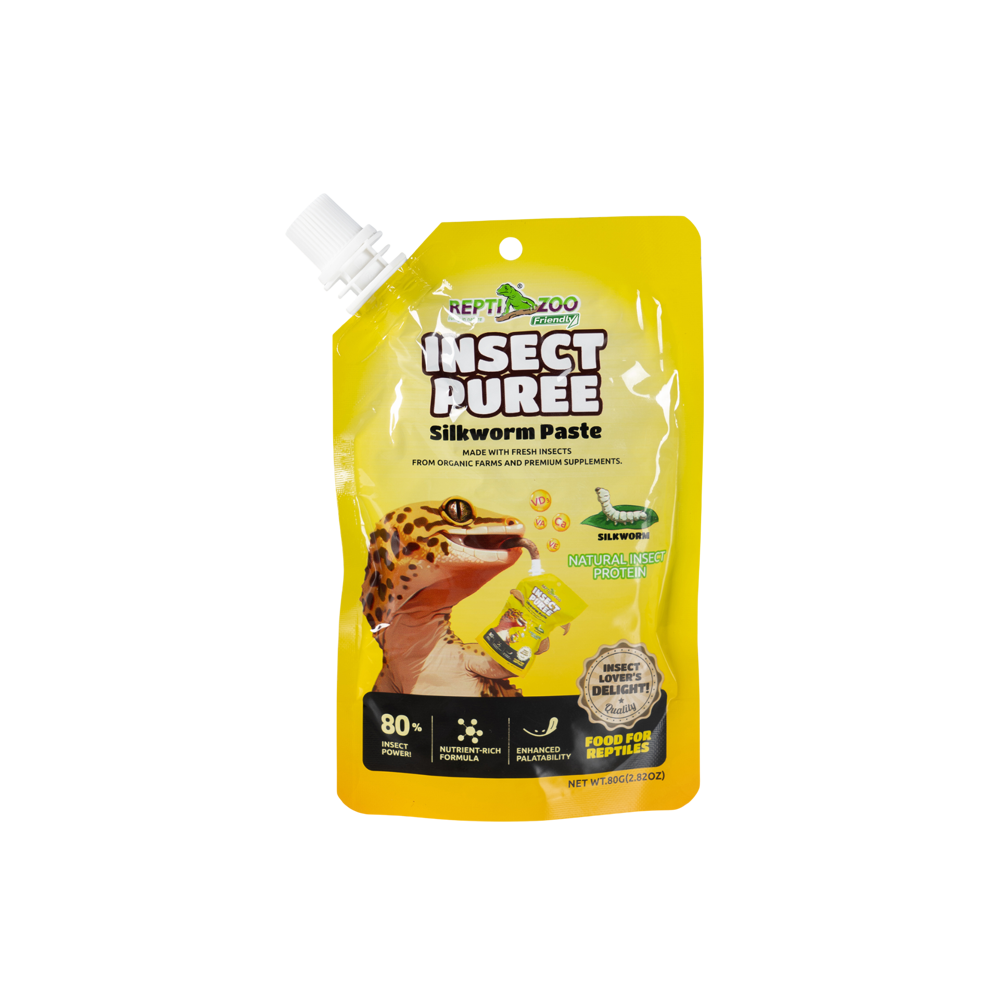 REPTI INSECT PUREE - SILKWORM / 80gr - Image 1